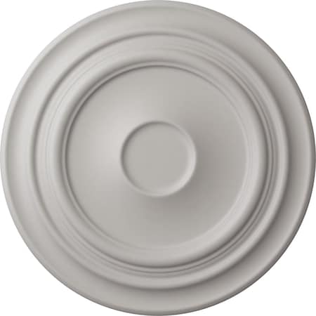 Ekena Millwork Giana Ceiling Medallion (Fits Canopies up to 7 7/8"), 32 5/8"OD x 1 1/2"P, Ultra Pure White CM32GIUWF